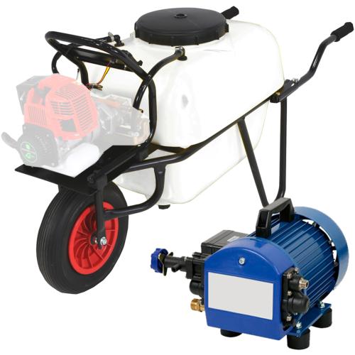 Carretilla fumigadora 100L motor Eléctrico 30bar 10L.