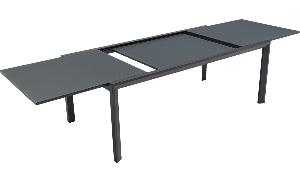 Mesa aluminio extensible 3m Orick Antracita