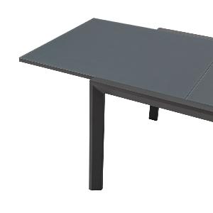 Mesa aluminio extensible 3m Orick Antracita